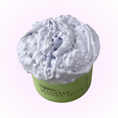 LAVENDER MATCHA LATTE SLIME