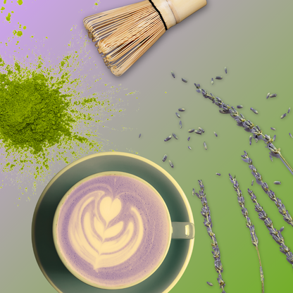 LAVENDER MATCHA LATTE SLIME