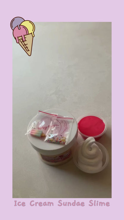 ICE CREAM SUNDAE SLIME [assembly kit]