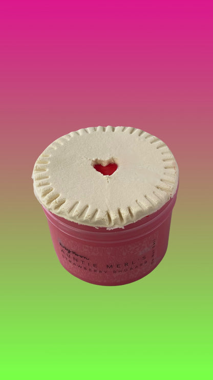 AUNTIE MERL'S STRAWBERRY RHUBARB SLIME [clay topper]